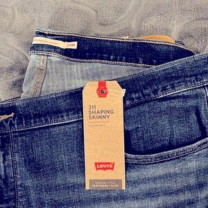 Levi’s 311 Hypersoft Shaping Skinny Stretch Jeans, Blue, 24W Medium